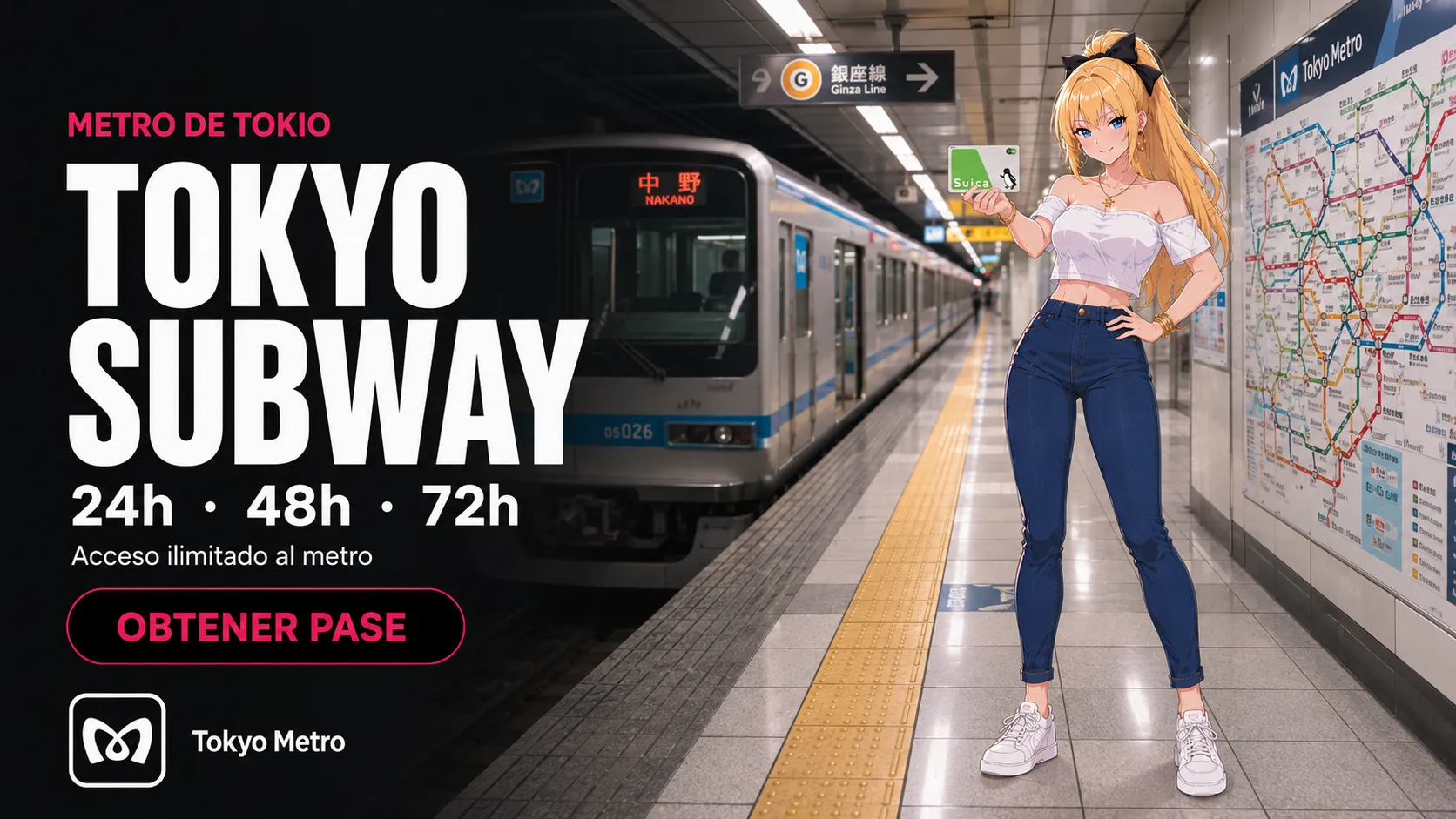 Tokyo Subway Pass