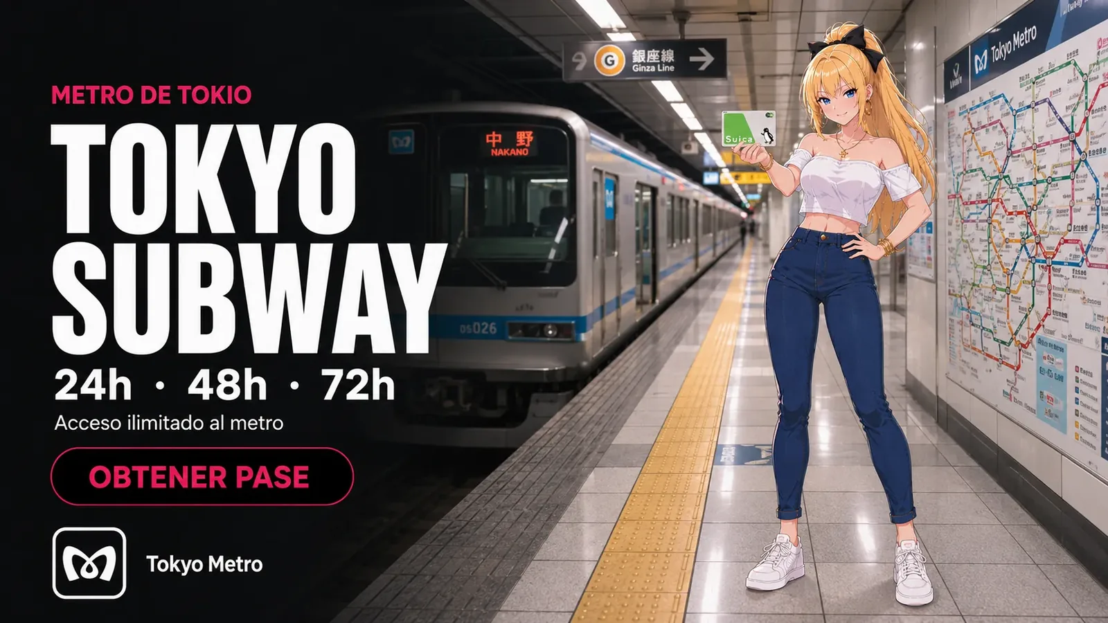 Tokyo Subway Pass