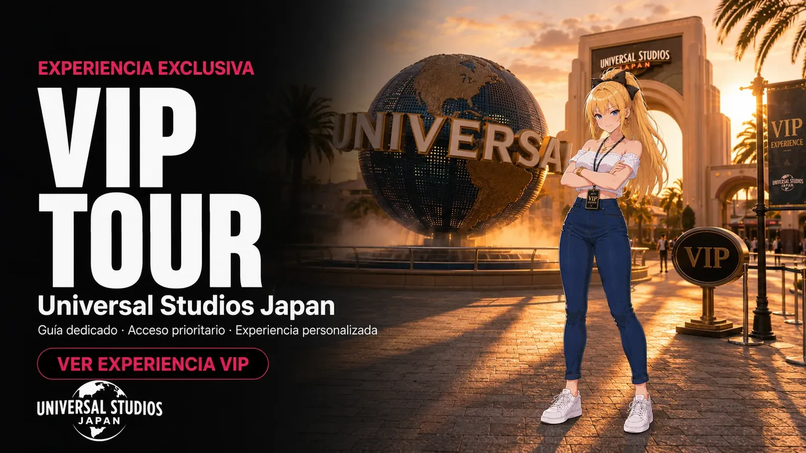 Universal Studios Japan (USJ) VIP Experience Private Tour