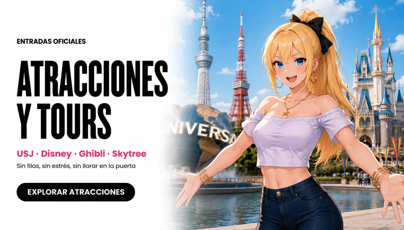 Honoka en Universal Studios Japan