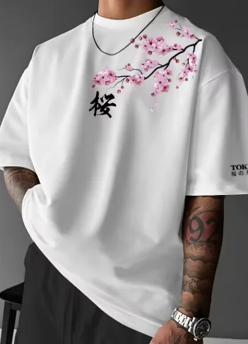T-shirt Cherry Blossom 桜