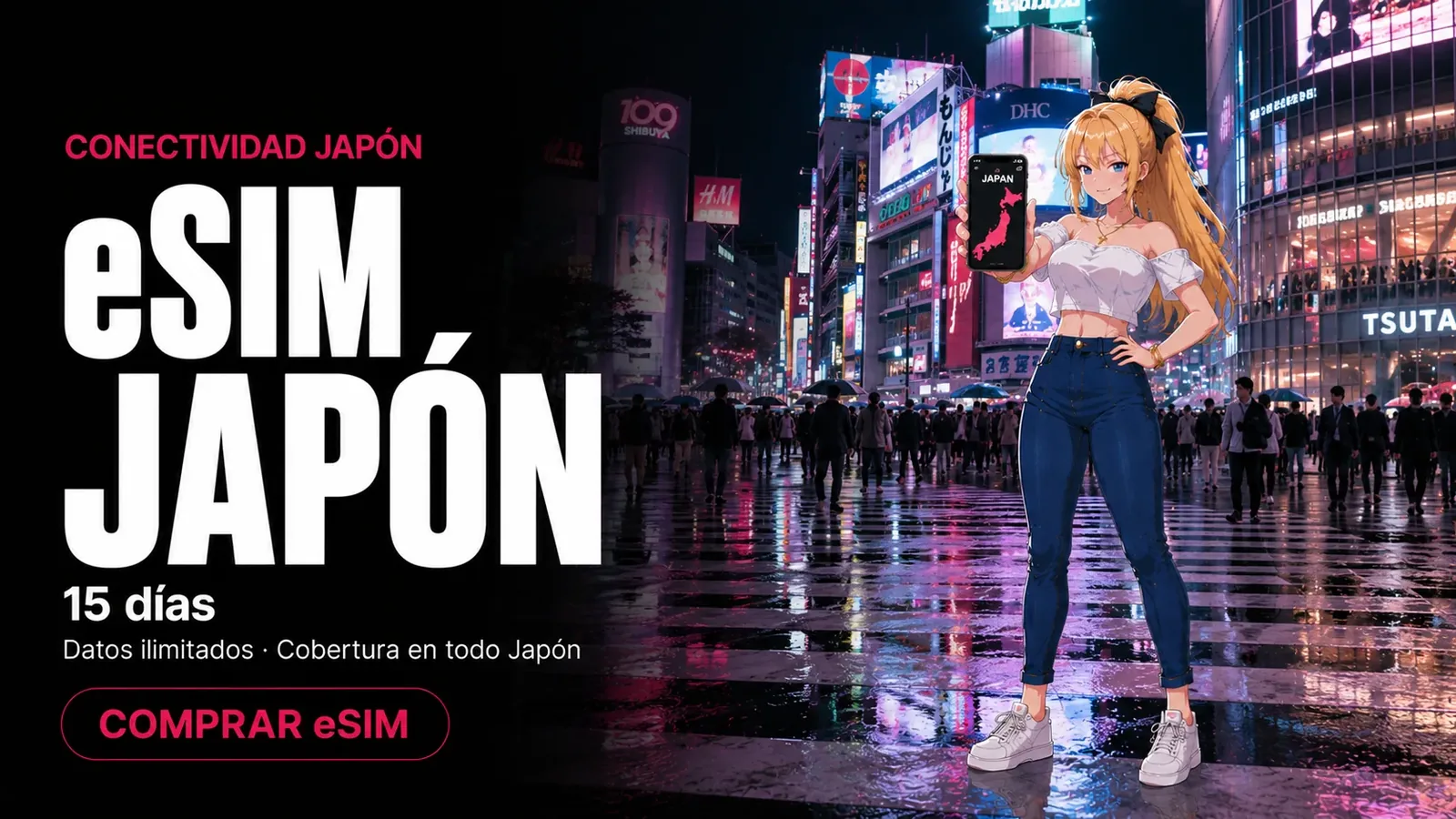 eSIM Japón 15 días