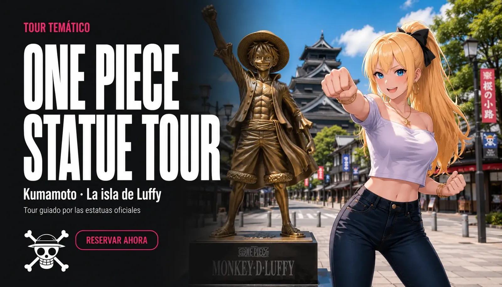 One Piece Statue Tour