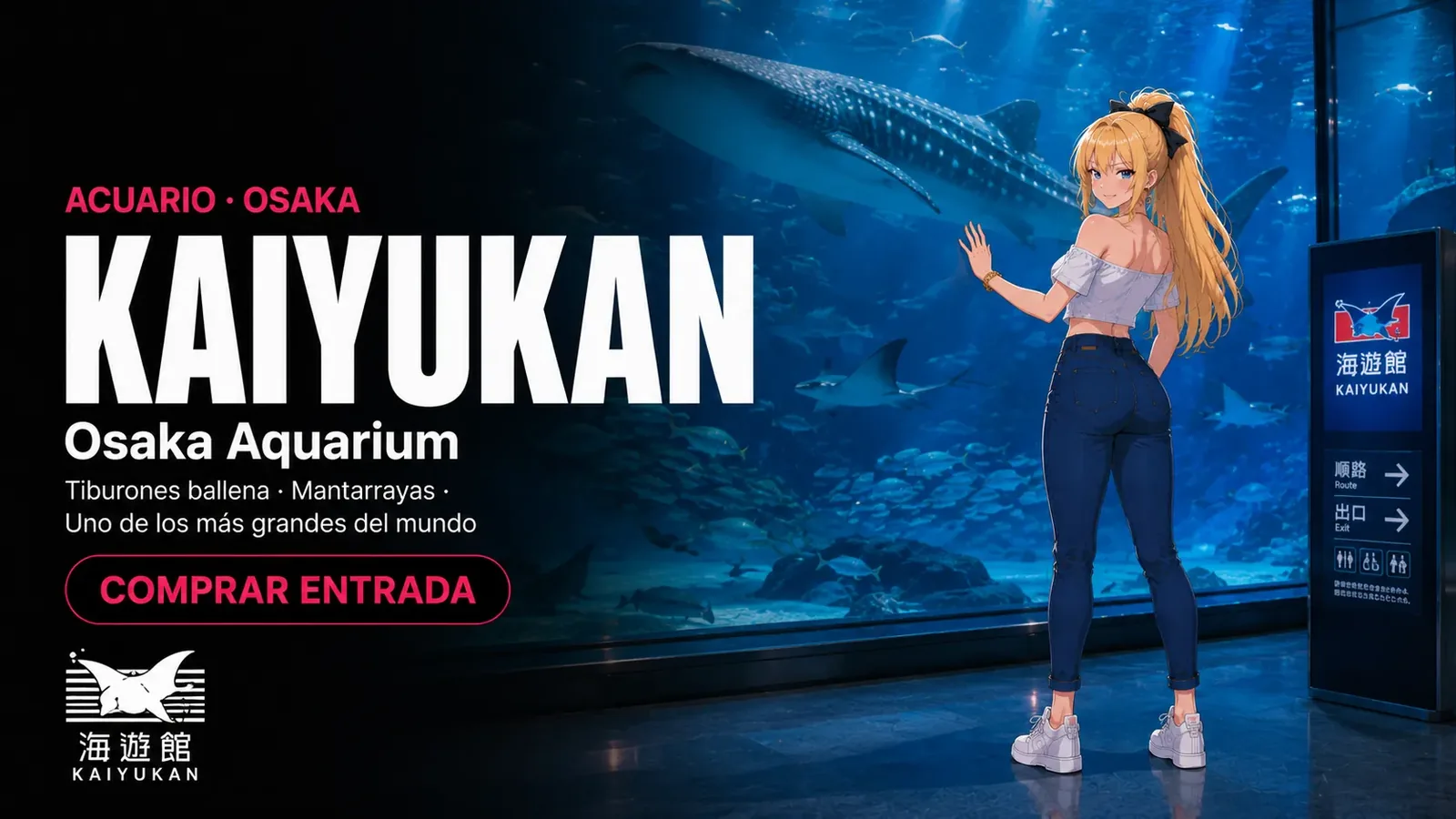 Osaka Aquarium Kaiyukan Admission Ticket