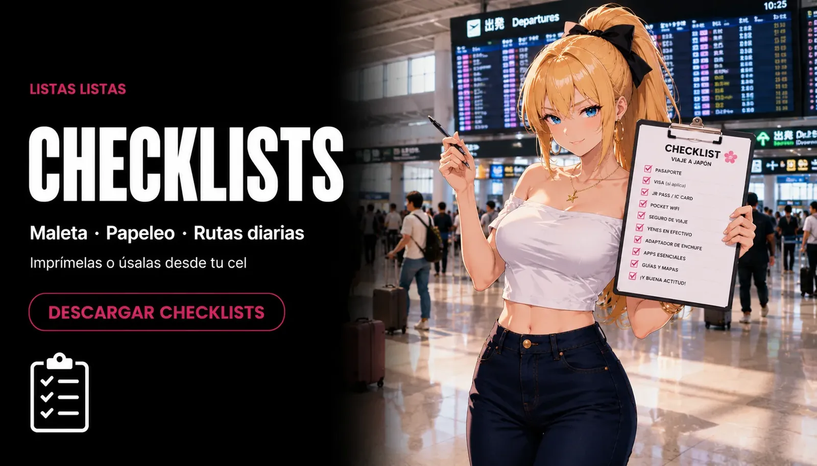 Checklists gratis de Honoka