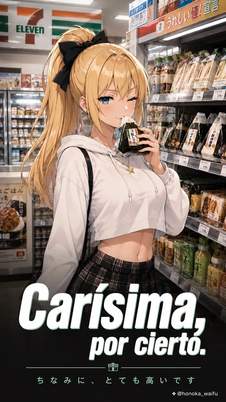 Carísima, por cierto