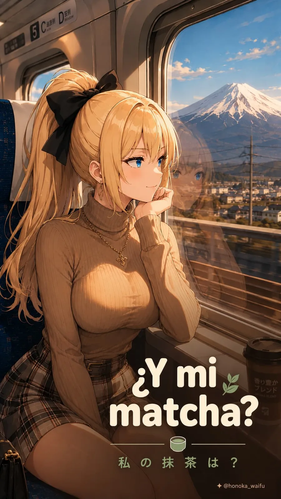 ¿Y mi matcha?