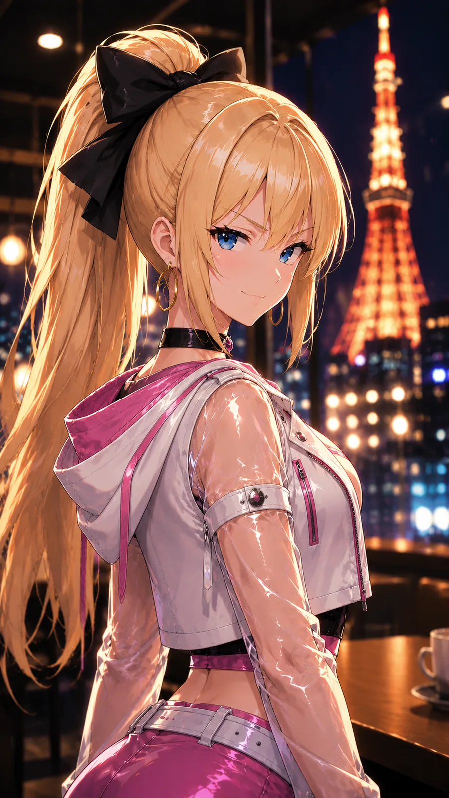 Tokyo Tower de noche